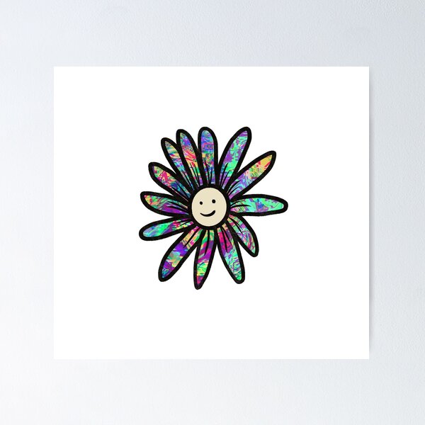 Item preview, Happy flower designed and sold by Listrenect.