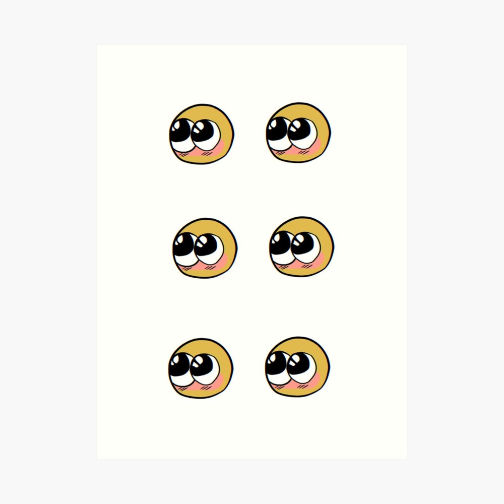 bundle of joy - adorable cursed emoji | Art Print