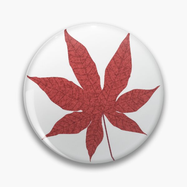 Item preview, Red fall leaf designed and sold by Mirushy.