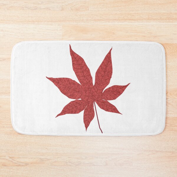 Item preview, Red fall leaf designed and sold by Mirushy.