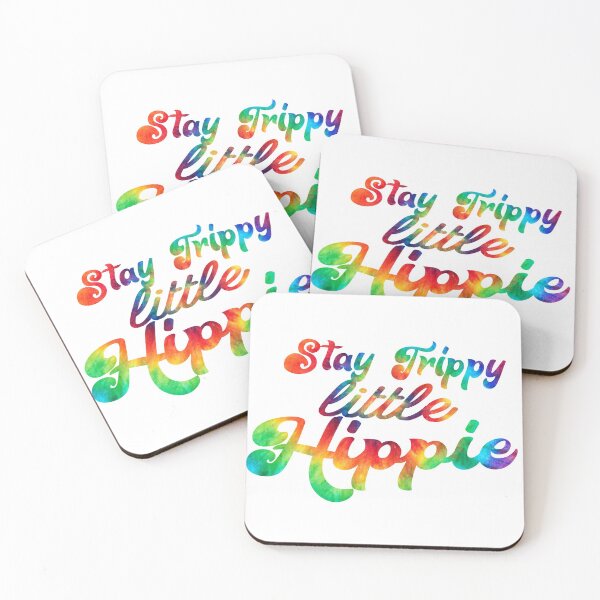 Item preview, Stay Trippy Little Hippie Rainbow Tie-Dye designed and sold by ARS Design.