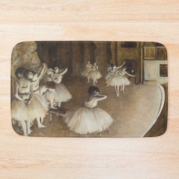 Item preview, Ballet Rehearsal on Stage by Edgar Degas designed and sold by inurey.