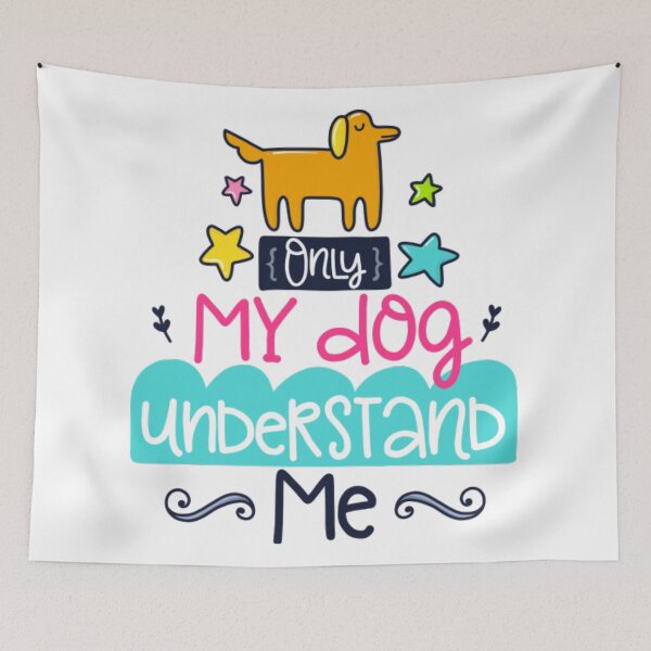 Item preview, Only My Dog Understands Me designed and sold by FajardoGrace.