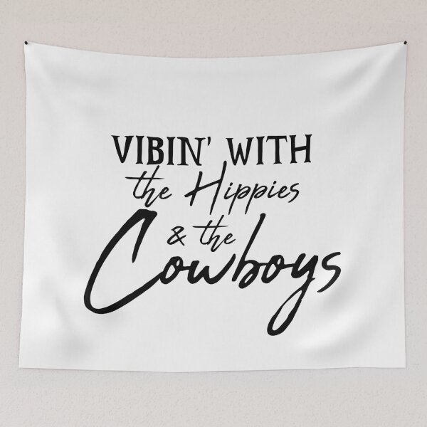Item preview, Vibin With Hippies and Cowboys Western Punchy designed and sold by ARS Design.