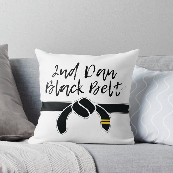 Item preview, Tae Kwon Do Black Belt Martial Arts with 2 Gold Stripes designed and sold by Polishthestone.