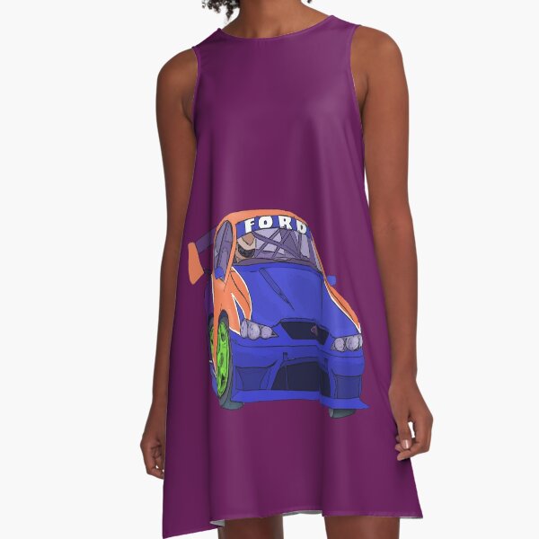Ford Race Car 2 A-Line Dress