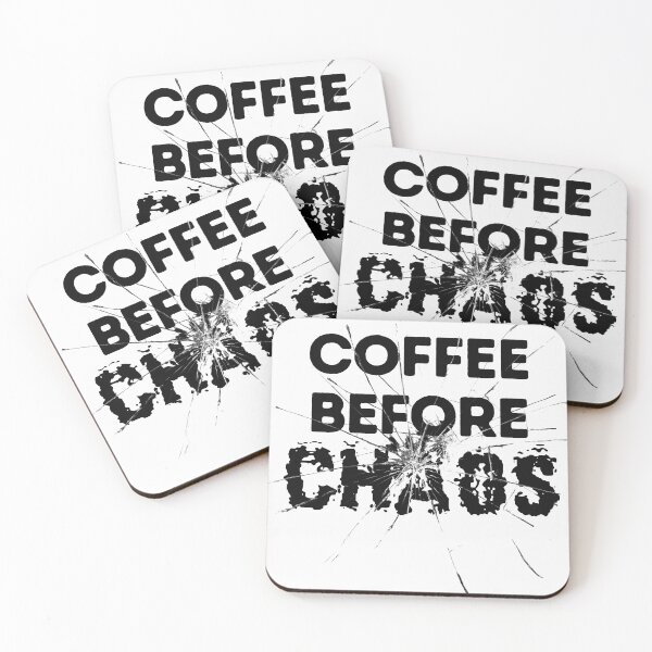 Item preview, coffee before chaos designed and sold by aoichan3939.