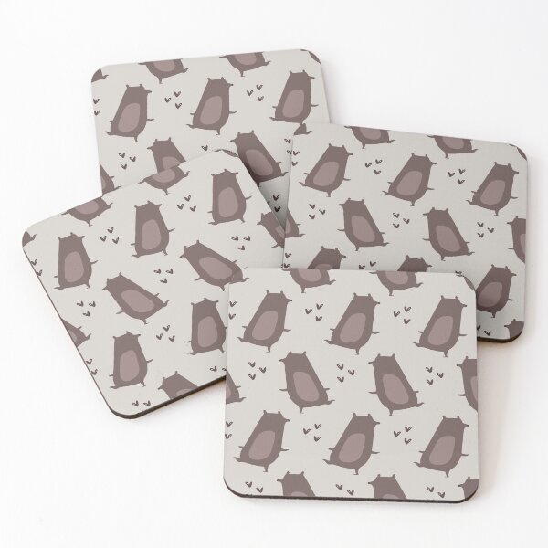 Item preview, Cute Brownie Bear Pattern designed and sold by owliedesign.