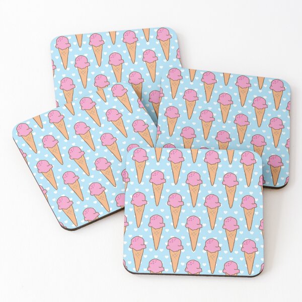 Item preview, Cute Ice Cream Pattern designed and sold by owliedesign.