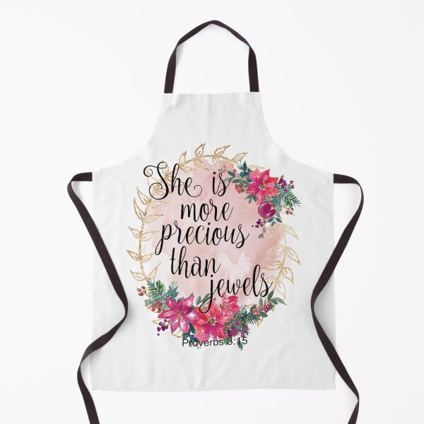 Item preview, Proverbs 3:15 She is More Precious than Jewels designed and sold by StickerArtwork.