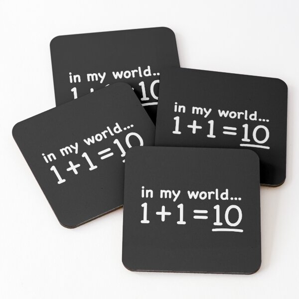 Item preview, In My World 1 + 1 = 10 designed and sold by Art by s2ray.