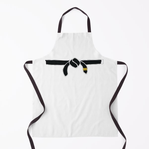Item preview, Tae Kwon Do Black Belt Martial Arts with 2 Gold Stripes designed and sold by Polishthestone.