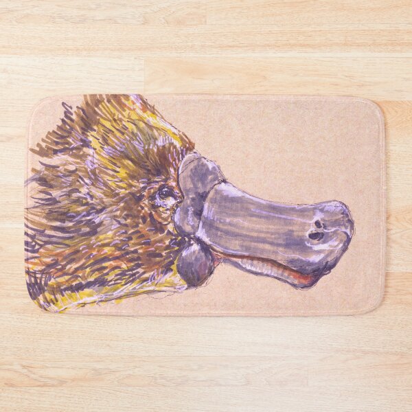 Item preview, Duck-Billed Platypus — Ornithorhynchus anatinus designed and sold by Sheila Singhal.