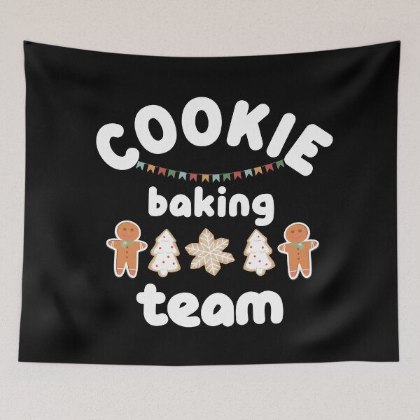 Item preview, Cookie baking team, Family Christmas holiday designed and sold by ArtfulTat.