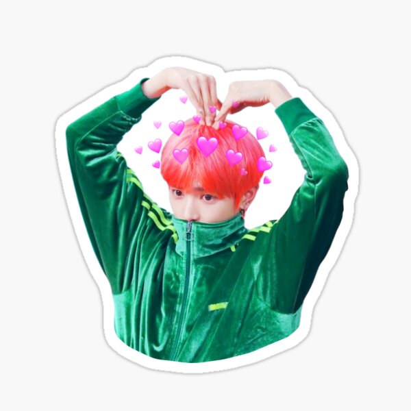 Taeyong Heart Sticker