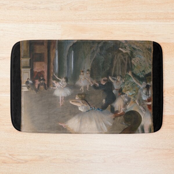 Item preview, Ballet Rehearsal on Stage by Edgar Degas designed and sold by inurey.