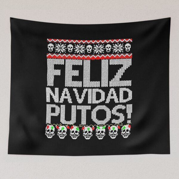 Item preview, Feliz navidad putos Christmas funny gift designed and sold by ThomasTrump.