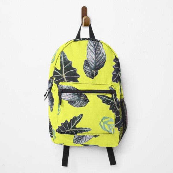 Item preview, Tropical leaves pattern on yellow designed and sold by LittleAngy.