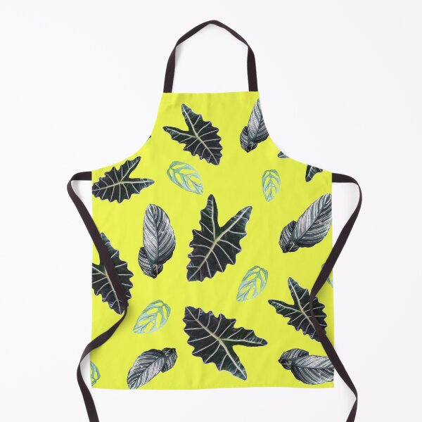 Item preview, Tropical leaves pattern on yellow designed and sold by LittleAngy.