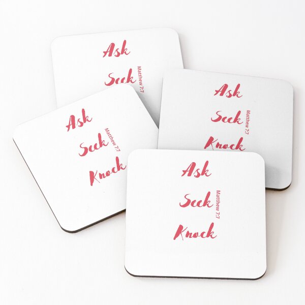 Item preview,  Ask Seek Knock designed and sold by 3LoveliesStore.