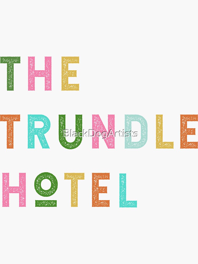 "Support The Trundle Hotel best pub in central NSW " Sticker for Sale