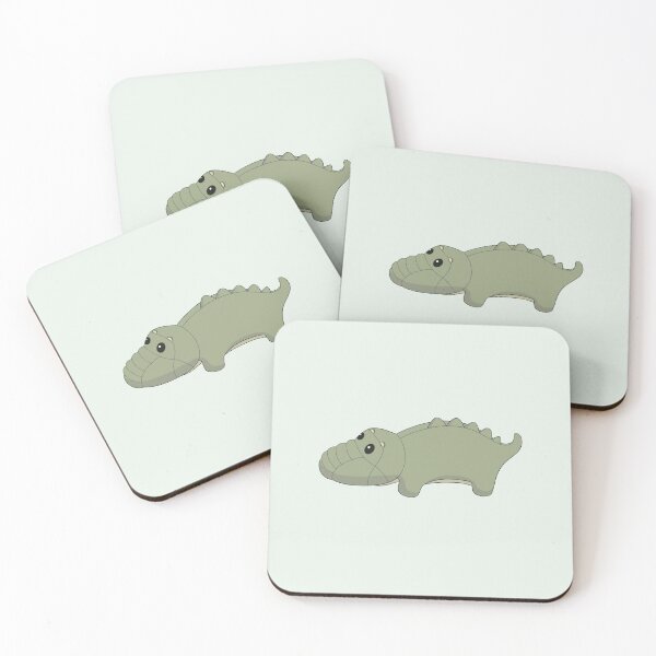 Item preview, Laying Down Crocodile Plush designed and sold by KaguArts.