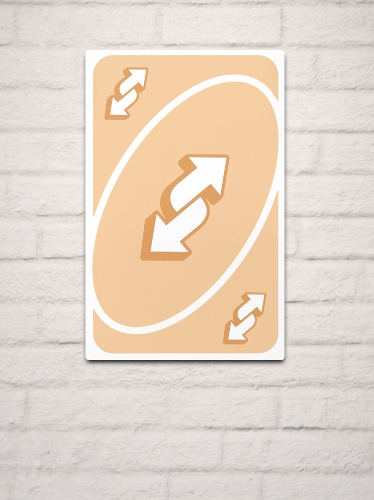 uno reverse card | Art Print