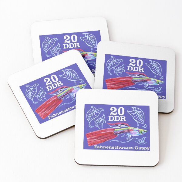 Item preview, 1976 East GERMANY Flag Tail Guppy Postage Stamp designed and sold by retrographics.