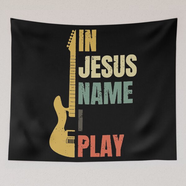 Item preview, In Jesus Name I Play designed and sold by designbychow.
