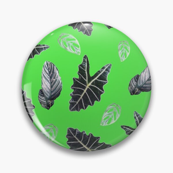 Item preview, Tropical leaves pattern on green designed and sold by LittleAngy.
