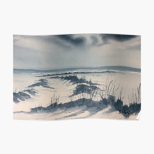 Winter Light over Lastingham Rigg Poster
