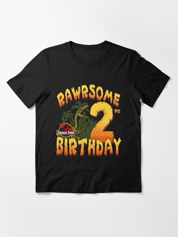 jurassic world birthday boy shirt