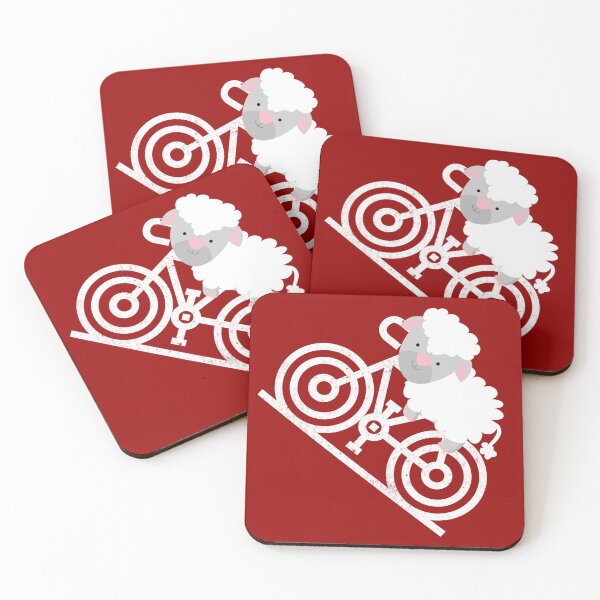 Item preview, Mountain Biking Sheep designed and sold by Sarahs Adventures  .