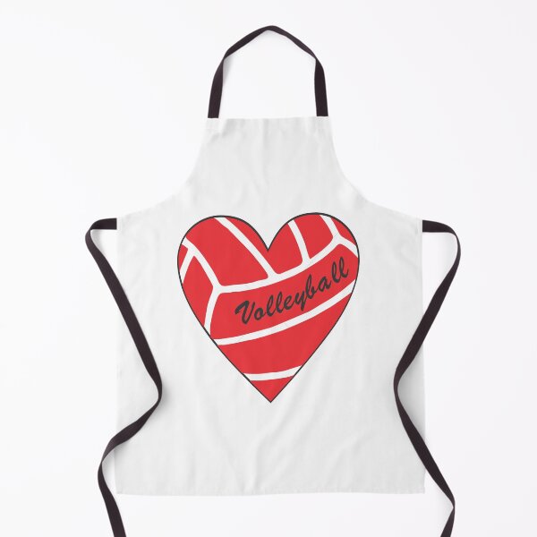 Item preview, Red Volleyball Heart designed and sold by Melissa Perhamus.