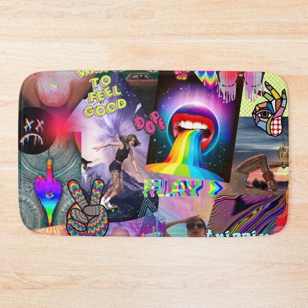 Item preview, Neon Trippy Collage designed and sold by Shirtness.