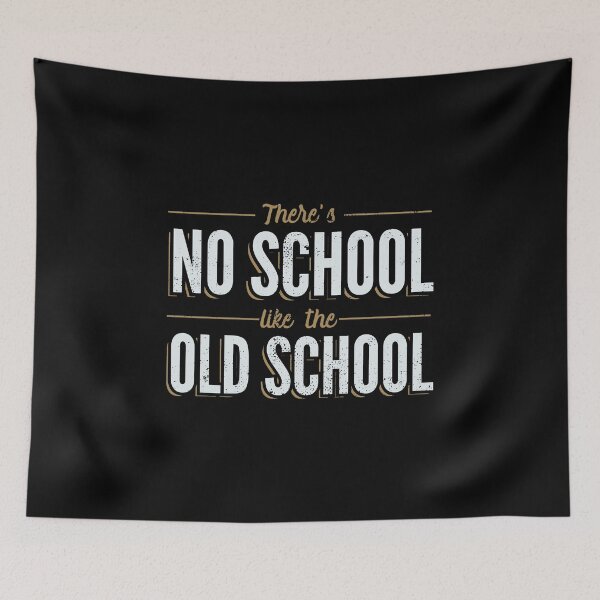 Item preview, No hay escuela como la vieja escuela designed and sold by Gold Wings Tees.