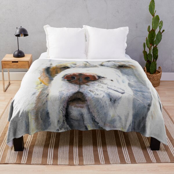 Item preview, Clumber Spaniel Head Portrait designed and sold by JAN IRVING - ERINRAC.