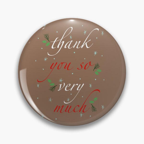 Aperçu de l'œuvre Noël merci beaucoup créée et vendue par Squeak Studio.