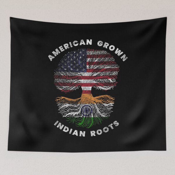 Item preview, American Grown Indian Roots Design designed and sold by friendly-fox.