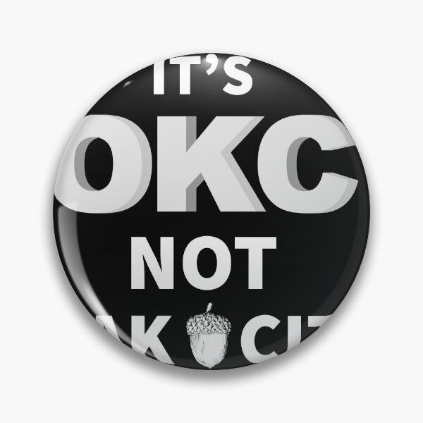 Item preview, Oklahoma City, Its OKC not Oak City designed and sold by Gold Wings Tees.
