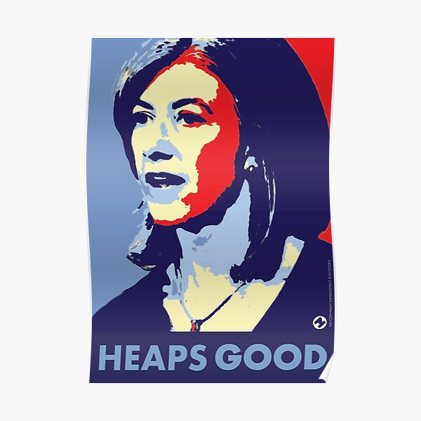 Nicola is Heaps Good Poster