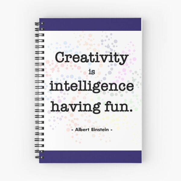 Item preview, Creativity is intelligence having fun. designed and sold by BackgroundND.