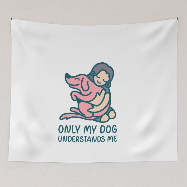 Item preview, Only my Dog Understand me designed and sold by TeesKeeper.