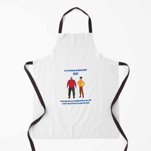 Item preview, Lii Zom Michif Mashkawishwak pi Miyeuyihtamwak. Michif men: strong and happy designed and sold by MichifLangRevit.