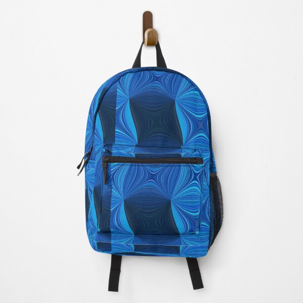 Item preview, Royal Blue Warped Staircase  designed and sold by MOBpubdesign.