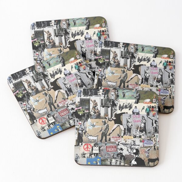 Item preview, Banksy Collage designed and sold by DeanaSmitha.