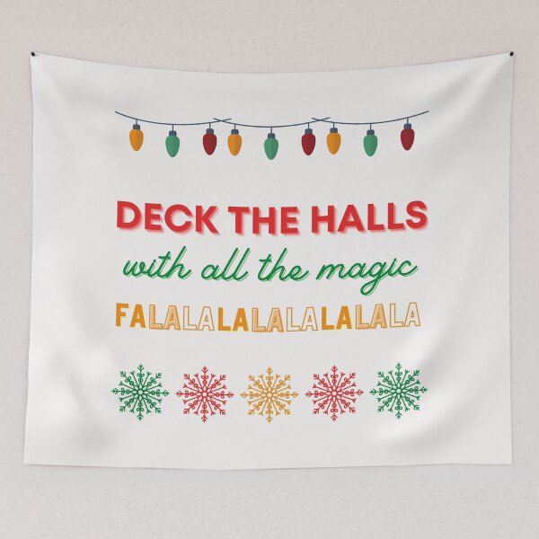 Item preview, Deck the Halls with all the Magic designed and sold by morelando.