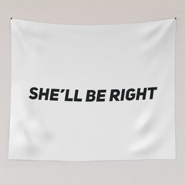 Item preview, she'll be right designed and sold by Gooderestx4.