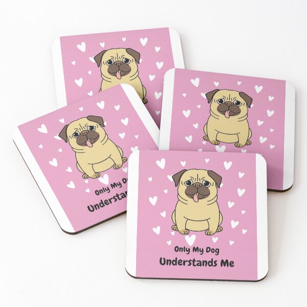 Item preview, Only My Dog Understands Me designed and sold by TeesKeeper.