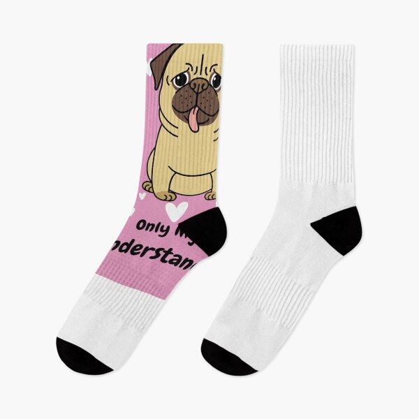 Item preview, Only My Dog Understands Me designed and sold by TeesKeeper.